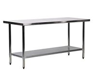 Plain Top Stainless Steel Table with Optional Under Shelf